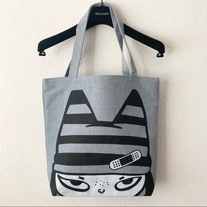 NWOT graphic burglar tote